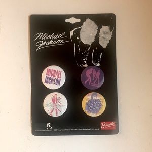 Michael Jackson Collectable Pins